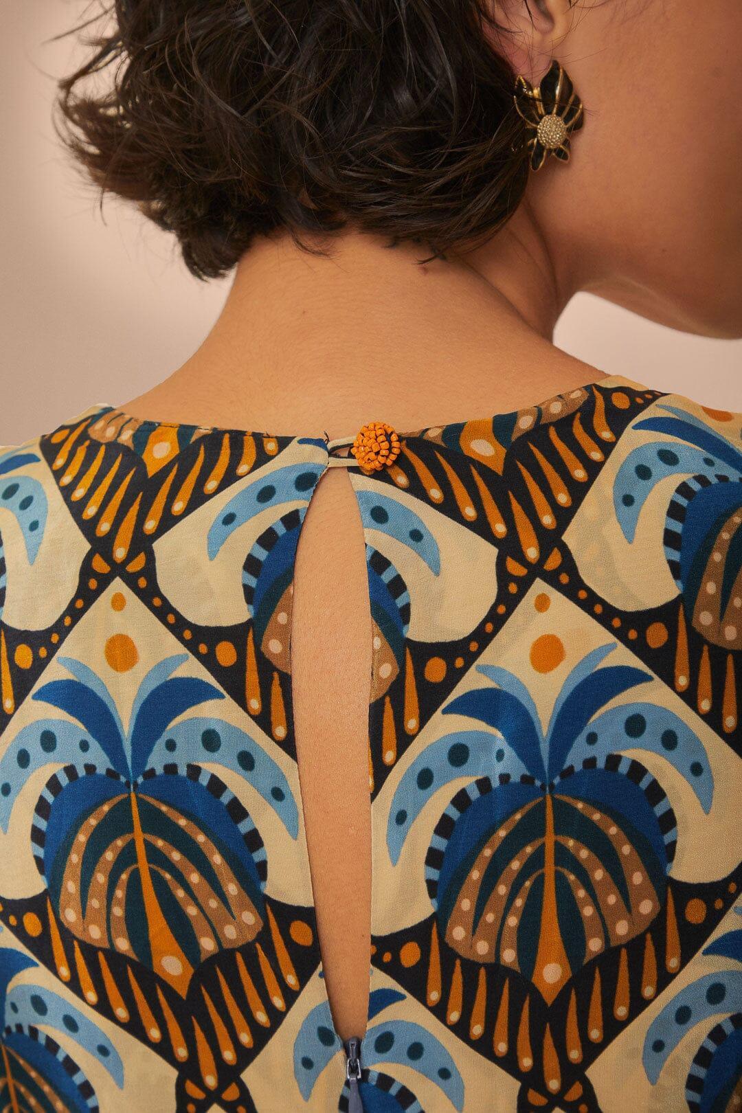 Beige Cocopalm Maxi Dress Product Image