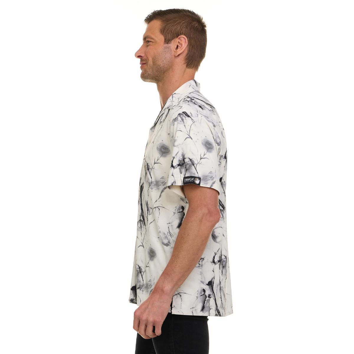 Canada Weather Gear Men’s Printed Camp Collar Shirt Product Image