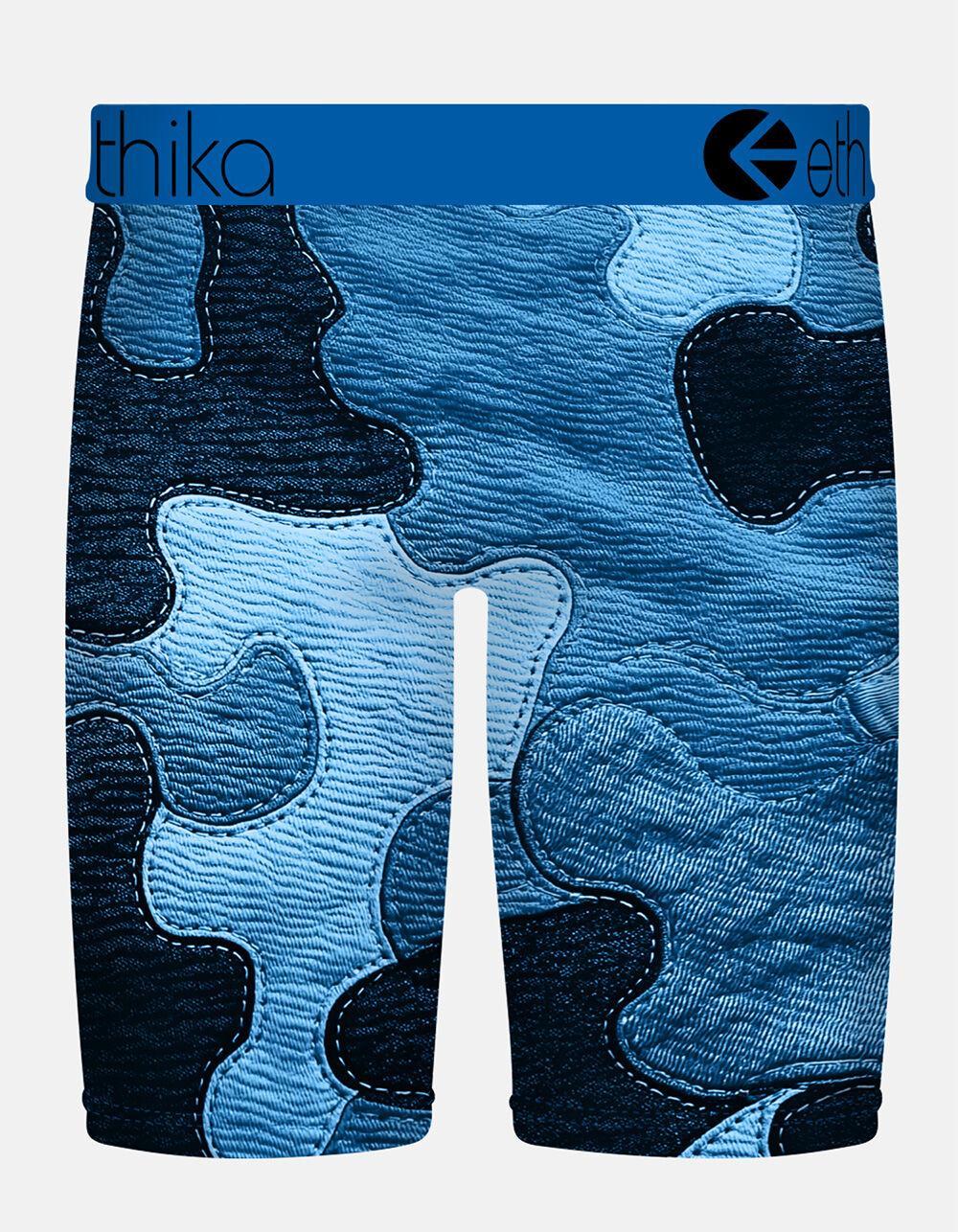 ETHIKA Bomber Denim Blues Staple Mens Boxer Briefs - MULTI Product Image