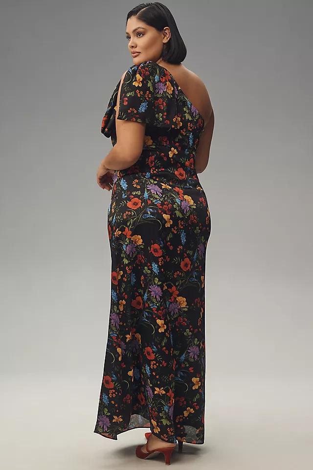 Sachin & Babi Chelsea One-Shoulder Bow Gown Product Image
