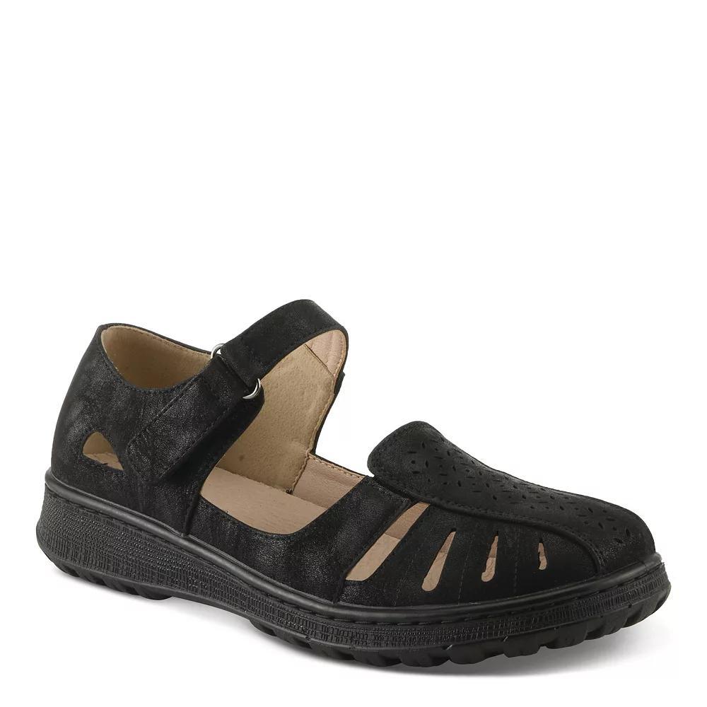 Flexus Otero Women's Mary Jane Sneakers, Size: 38, Black Product Image