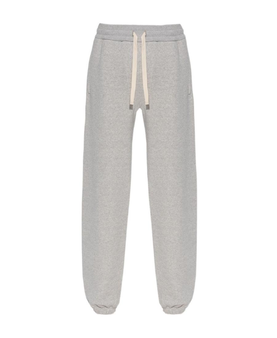 JIL SANDER Jersey Drawstring-waist Sweatpants In Gray Product Image
