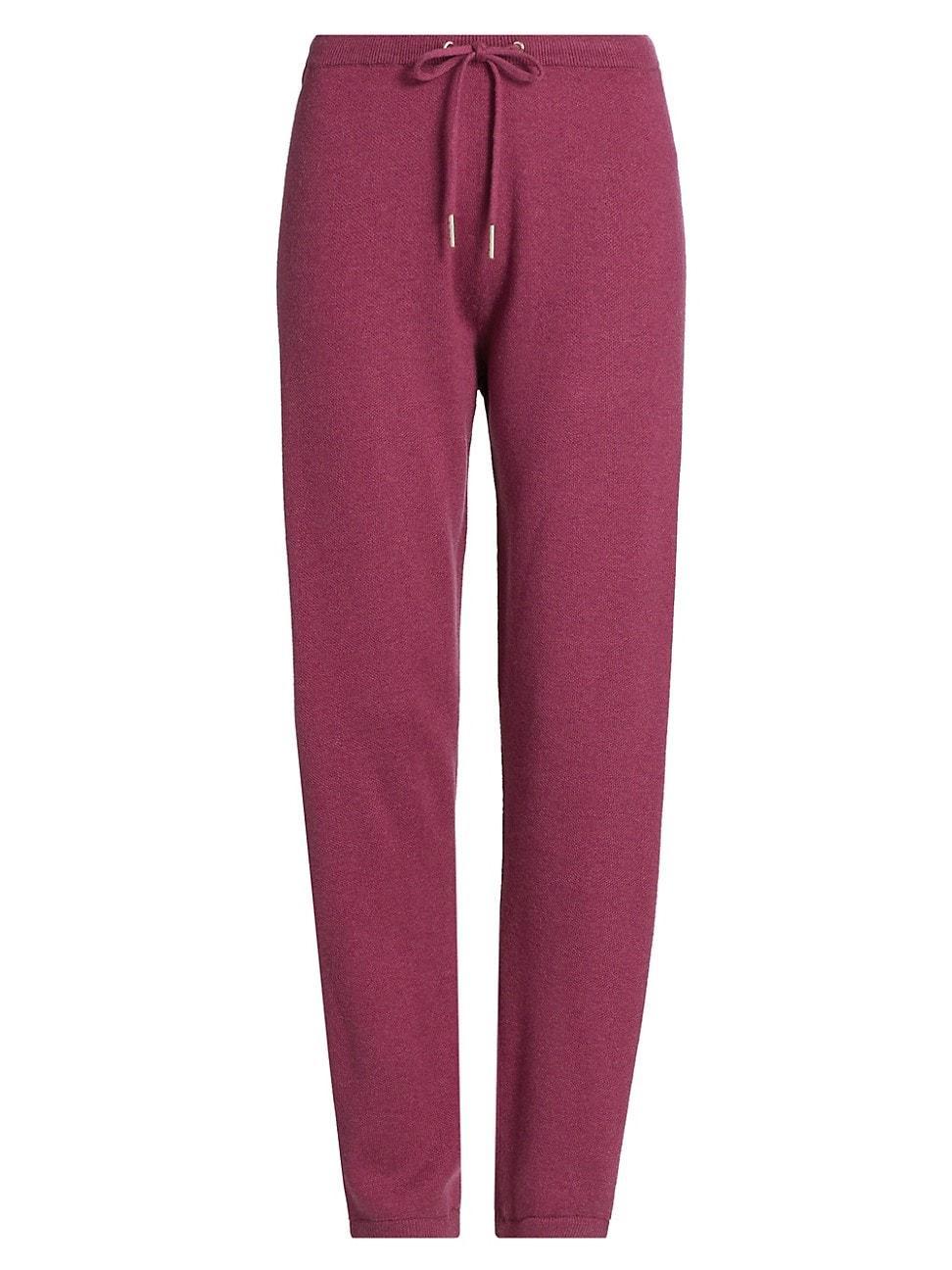 Womens Double-Knit Drawstring Joggers Product Image