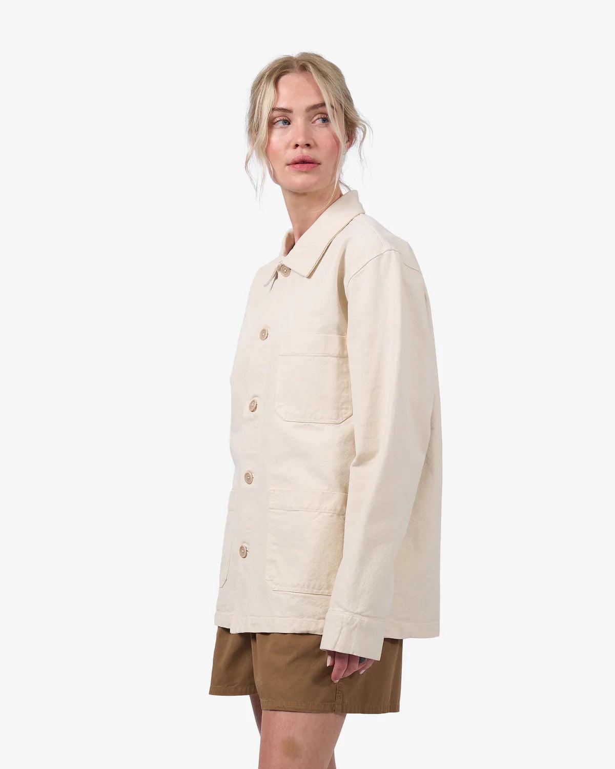 Organic Workwear Jacket - Seaside Blue Product Image