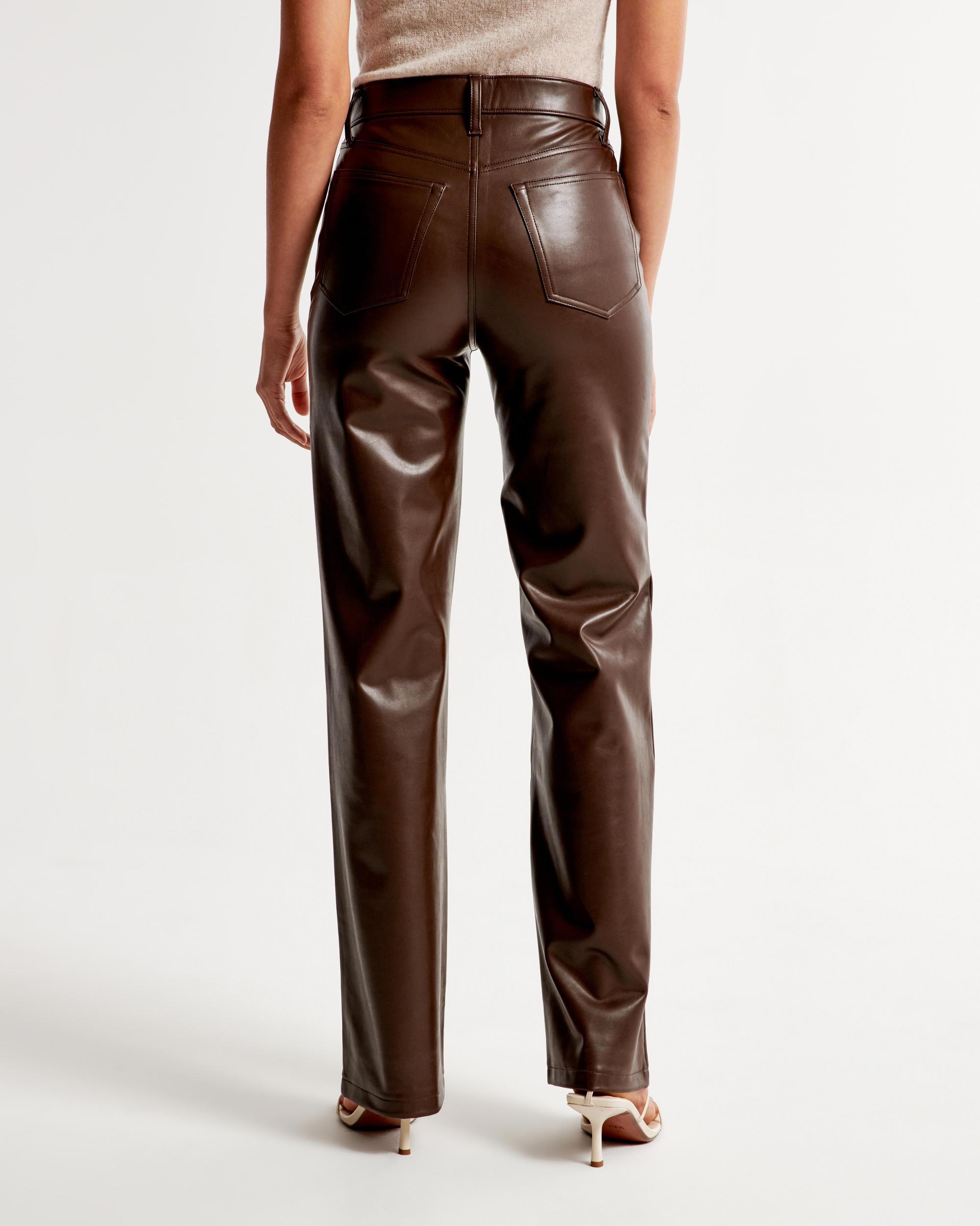 Vegan Leather 90s Relaxed Pant Product Image