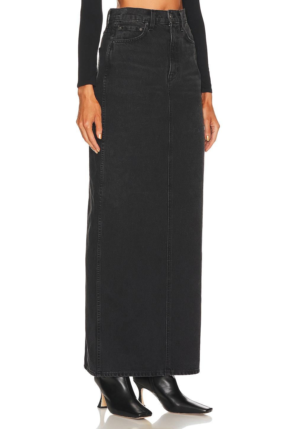 Amara Maxi Pencil Skirt with Back Slit GRLFRND Product Image