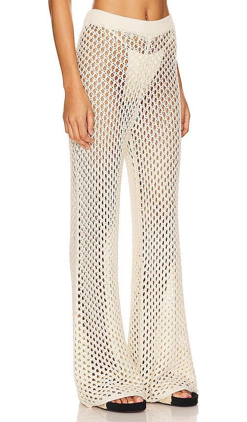Balmy Crochet Knit Pants MINKPINK Product Image