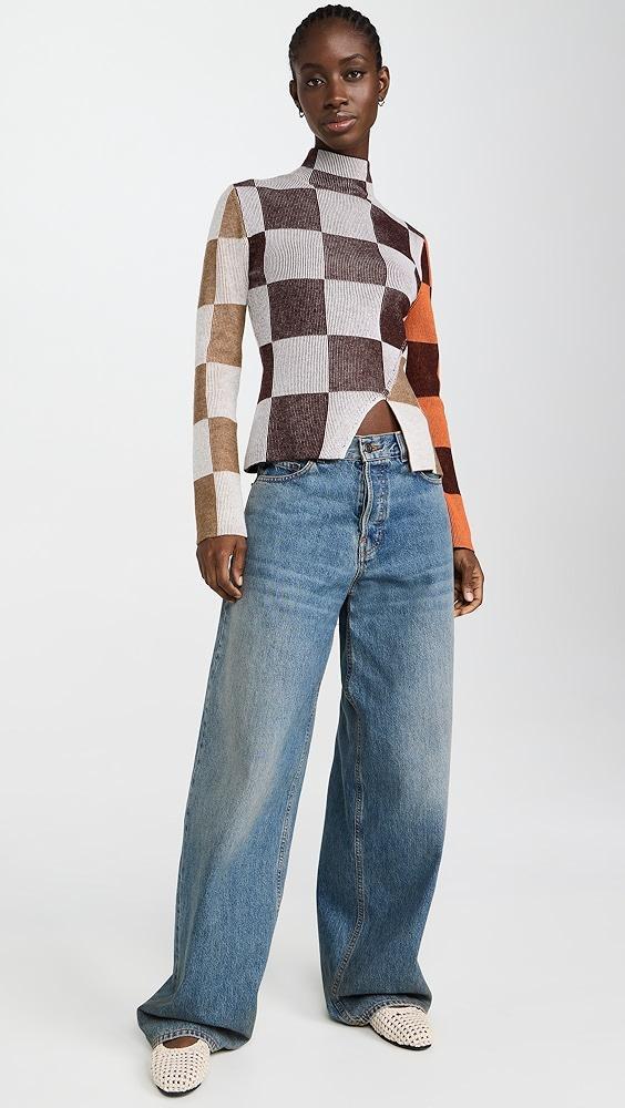 Stine Goya Long Sleeve Asymmetric Top | Shopbop Product Image