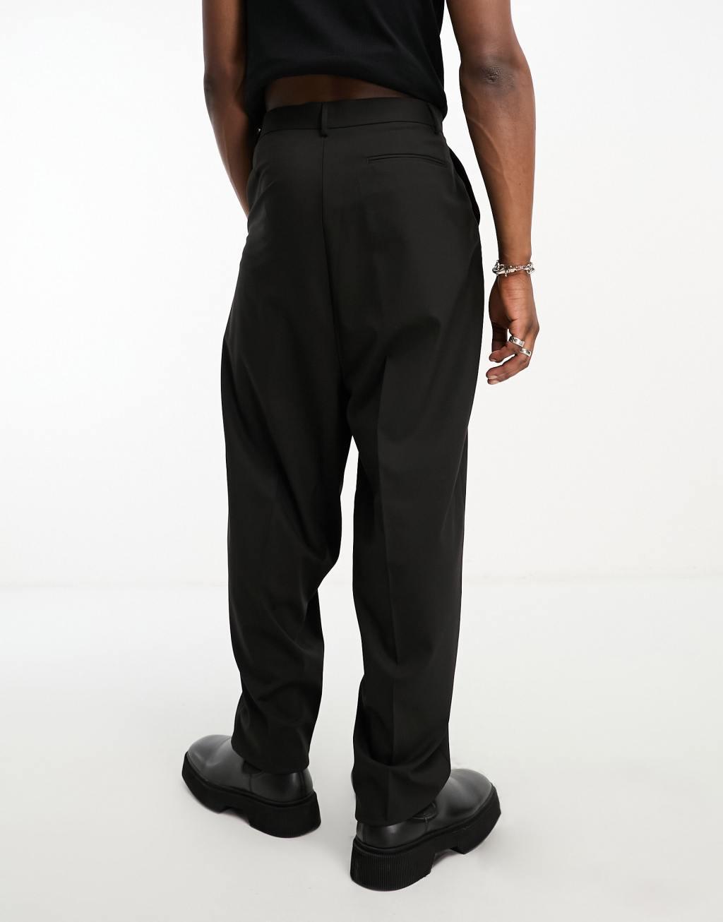 ASOS DESIGN balloon suit pants Product Image