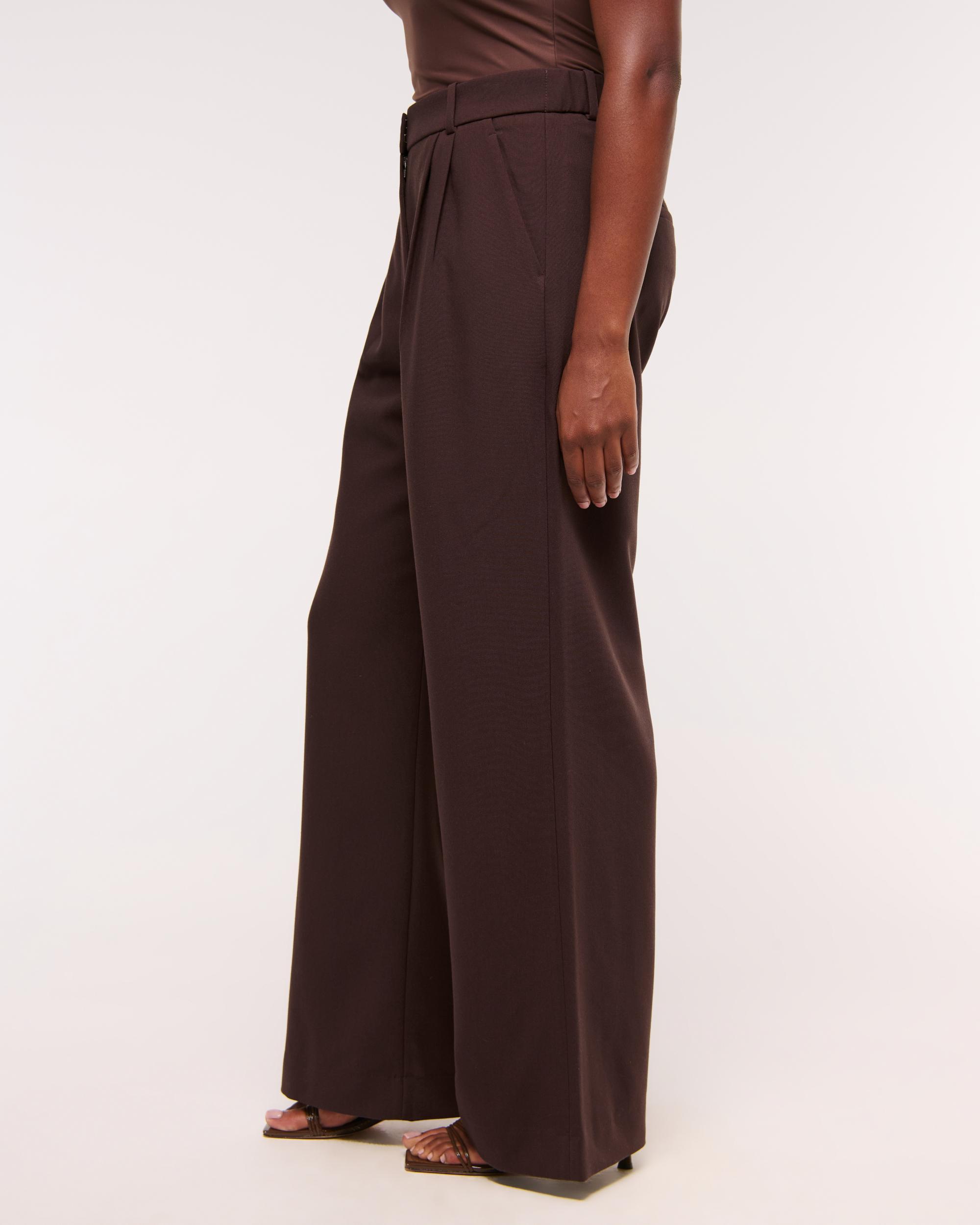 A&F Sloane Tailored Wide Leg Pant Product Image