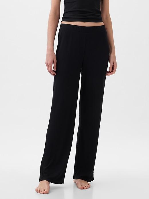 Mini Rib Straight PJ Pant Product Image