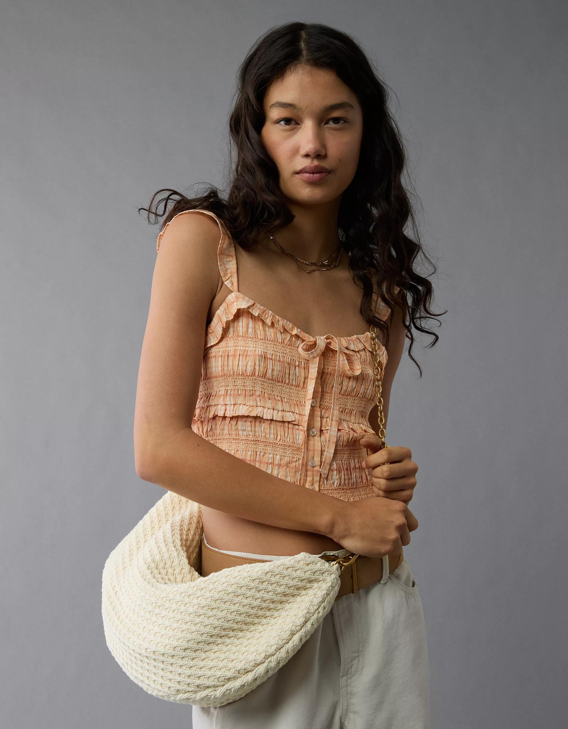 AE Crochet Crescent Bag Product Image
