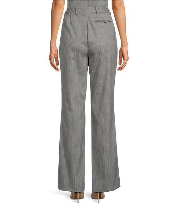 Calvin Klein Pinstripe Modern Fit Straight Leg Pant Product Image