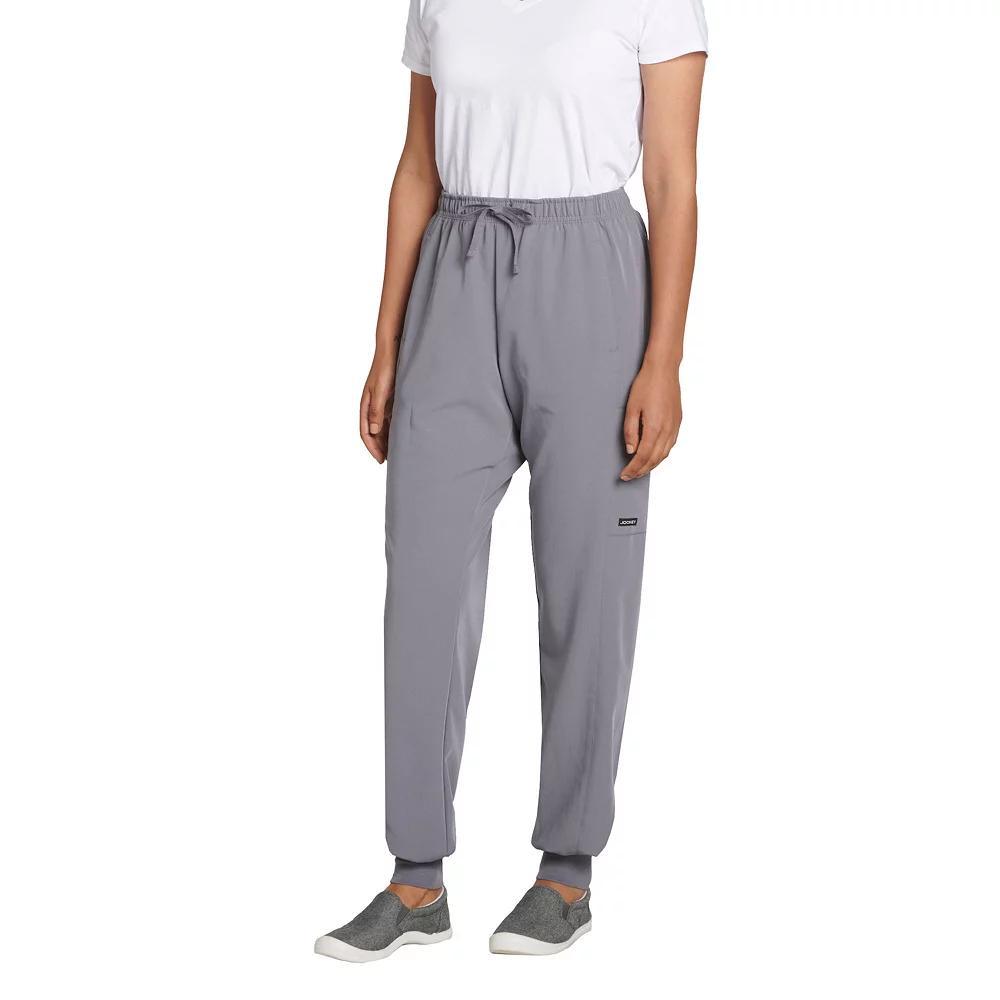 Women's Jockey® Scrubs Jogger Pants 2481, Size: 2XL, Silver Product Image