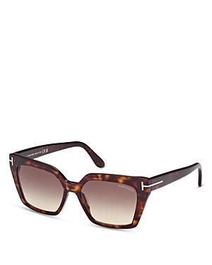 Tom Ford Winona Cat Eye Sunglasses, 53mm Product Image