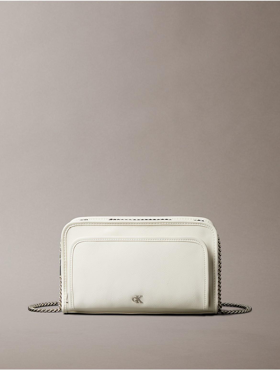 Calvin Klein Womens Utility Chain Camera Bag - White - OS Product Image