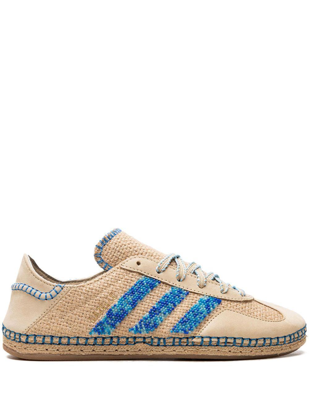 x CLOT Gazelle "Linen Khaki/Light Blue" sneakers Product Image