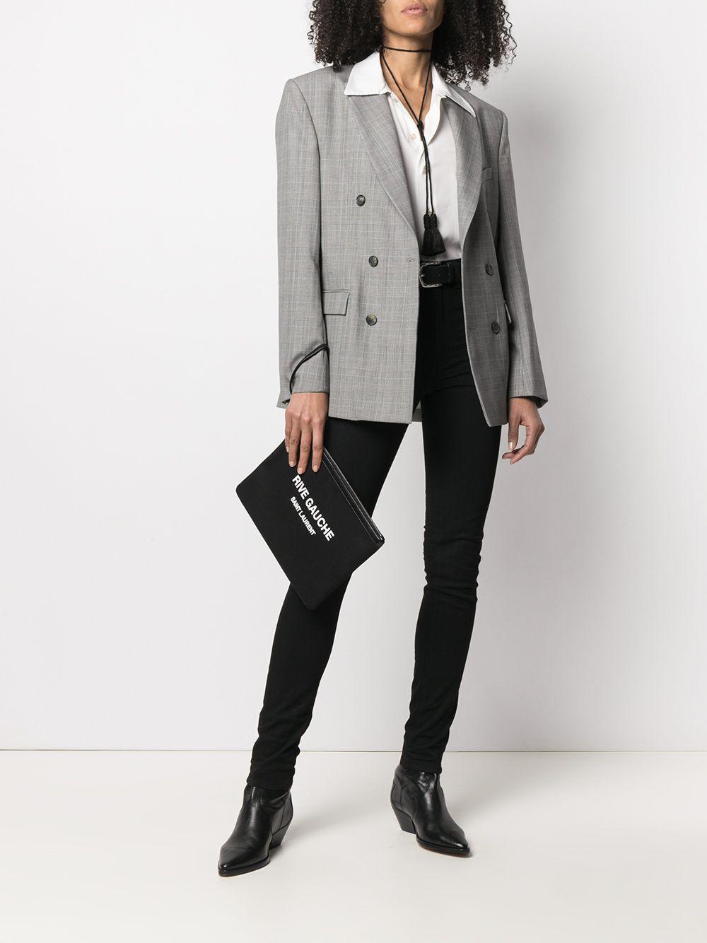 SAINT LAURENT High-rise Skinny Jeans In Black Product Image