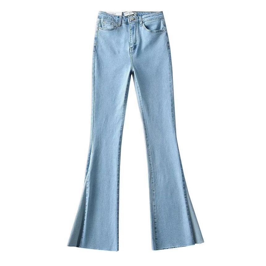 Mid Rise Bootcut Jeans Product Image