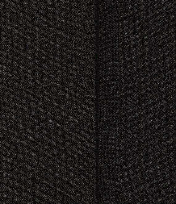 Alex Marie Felice Sleeveless Keyhole Neck Crepe Dress Product Image