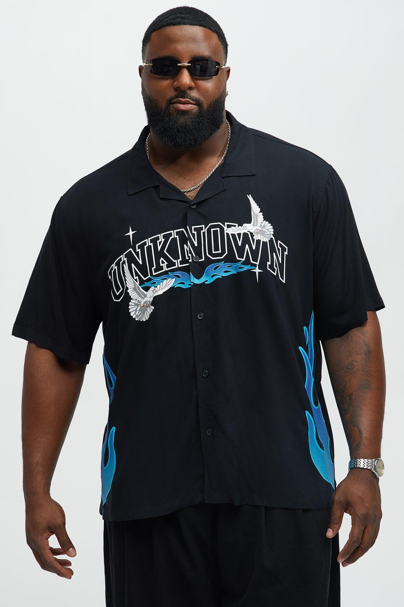 Unknown Rayon Shirt - Black Product Image