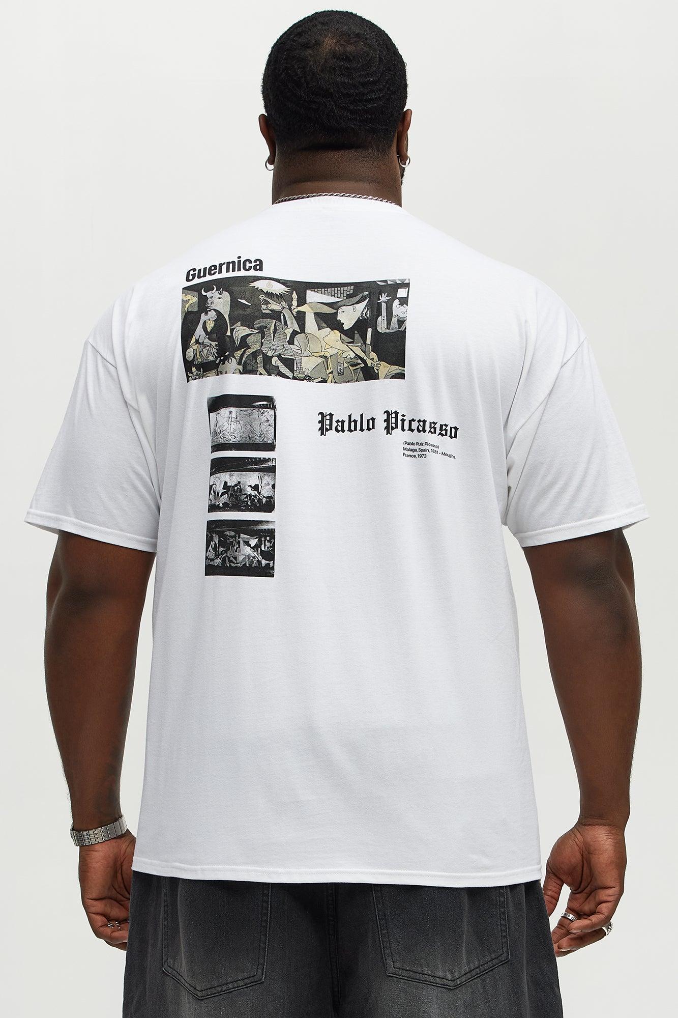 Picasso's Dream Short Sleeve Tee - White Product Image