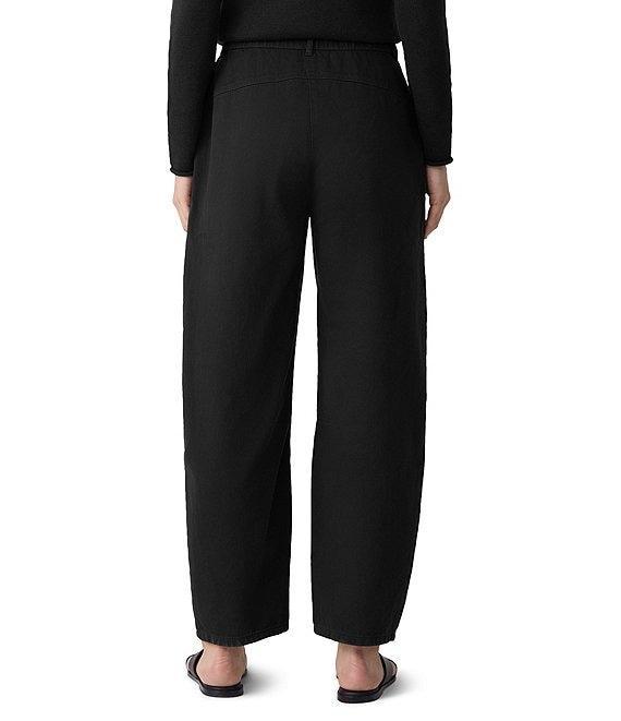Eileen Fisher Organic Cotton Ankle Barrel Pants Product Image