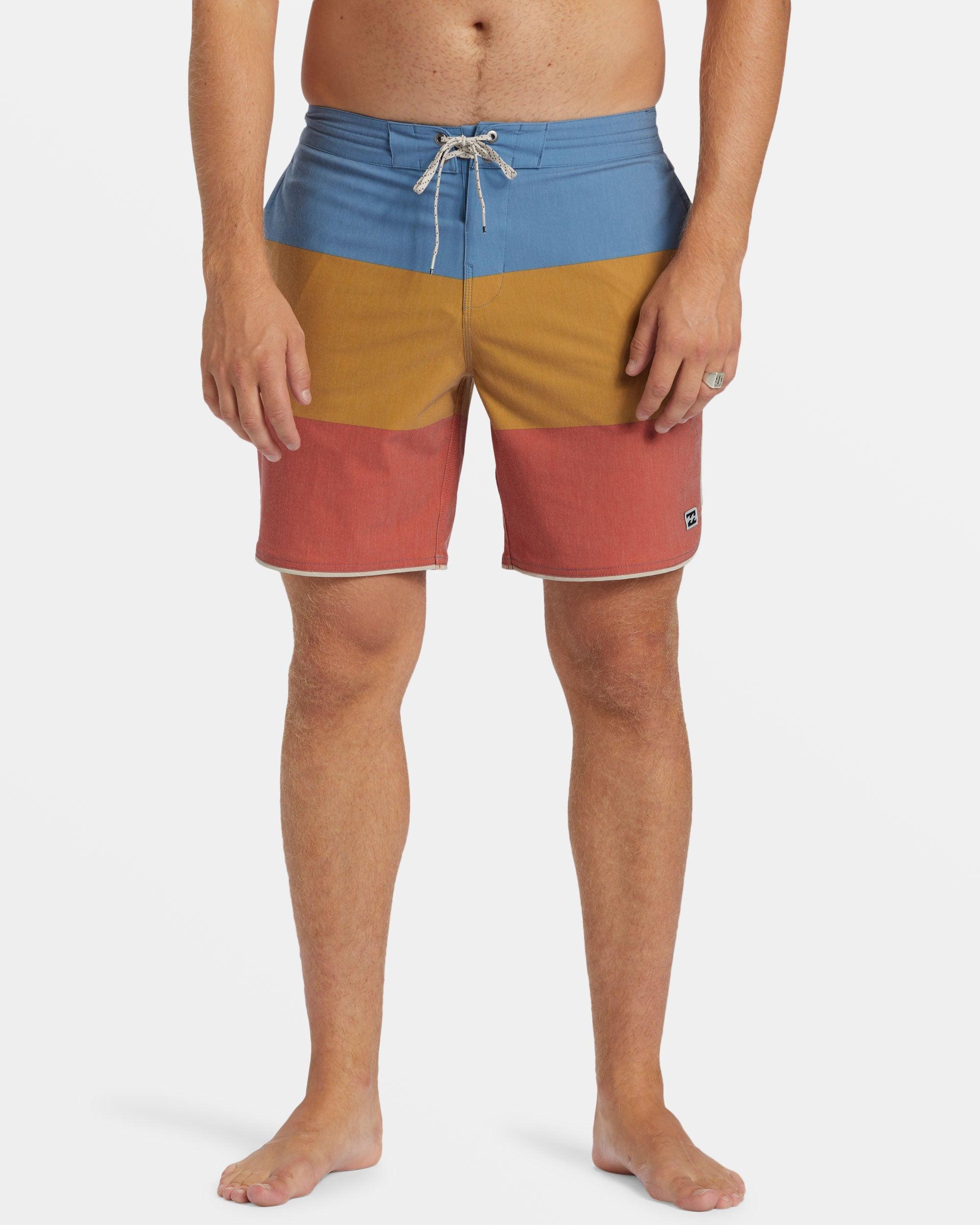 73 Lo Tide 18" Boardshorts - Dusty Red Male Product Image