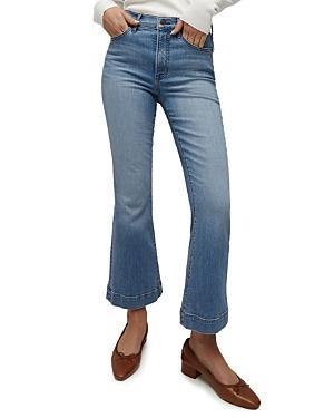Veronica Beard Carson High Rise Ankle Flare Jeans in Amethyst Product Image