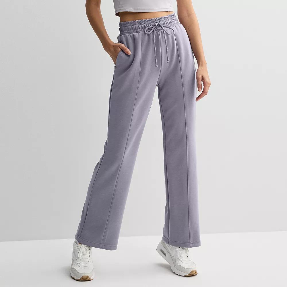 Women's FLX High-Rise Solace Straight Leg Pants, Size: Large Short, Pink Sand Product Image