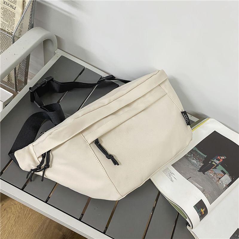 Multi-Pocket Belt Bag / Badge / Bag Charm / Set Product Image