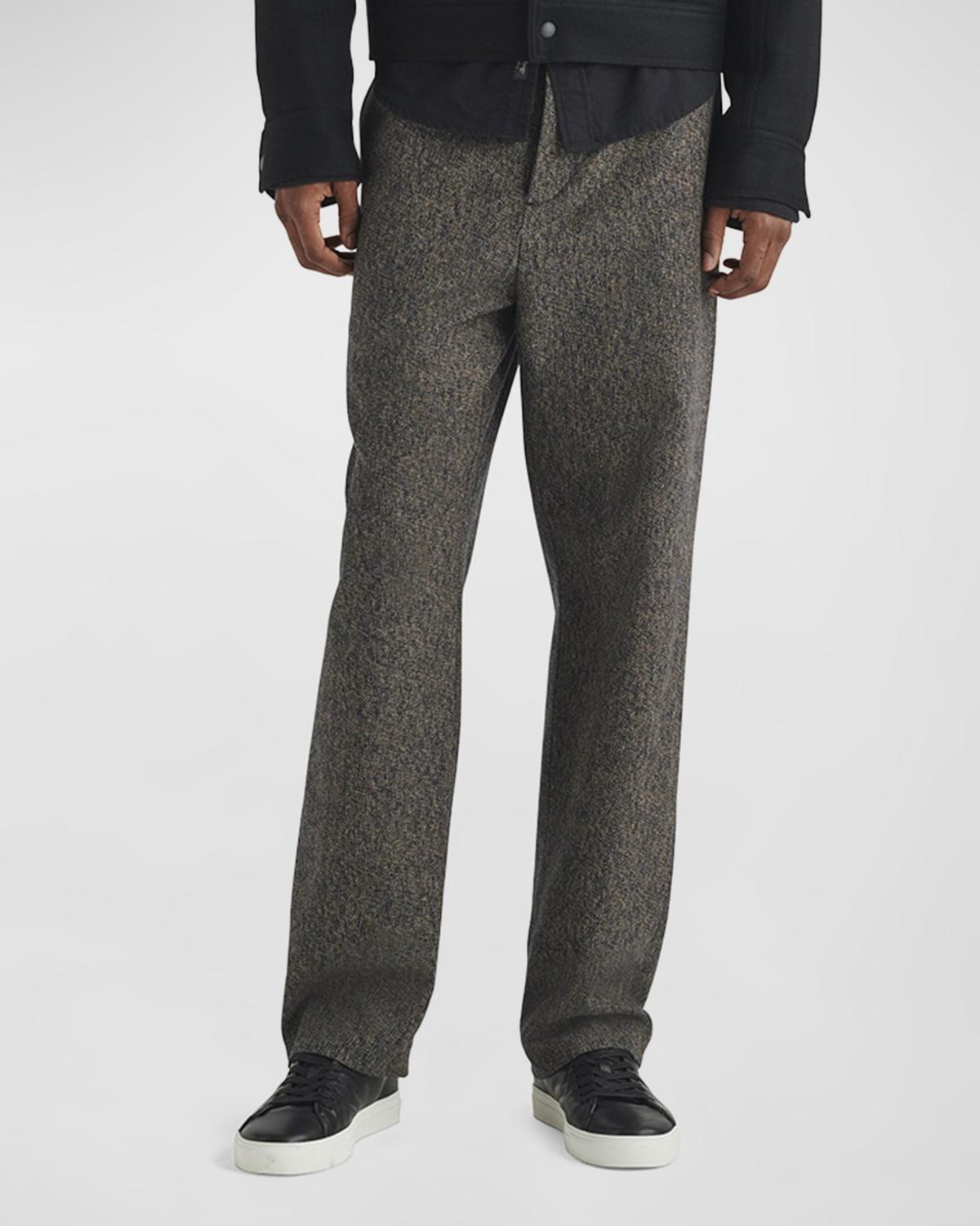 rag & bone Bradford Melange Relaxed Fit Tweed Pants Product Image
