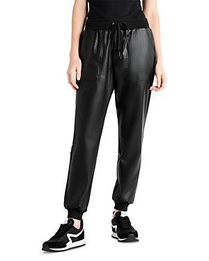 Splendid Leather Joggers Women's Casual Pants Product Image
