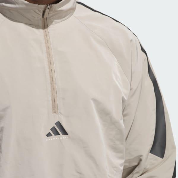 adidas Basketball Woven Half-Zip Sweater (Gender Neutral) Product Image