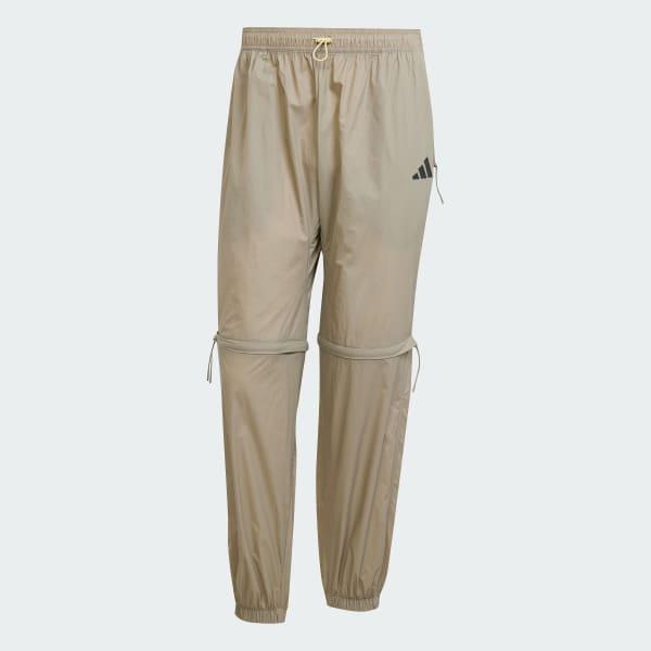 adidas City Escape Premium Zip-Off Cargo Pants Putty Beige XL Mens Product Image