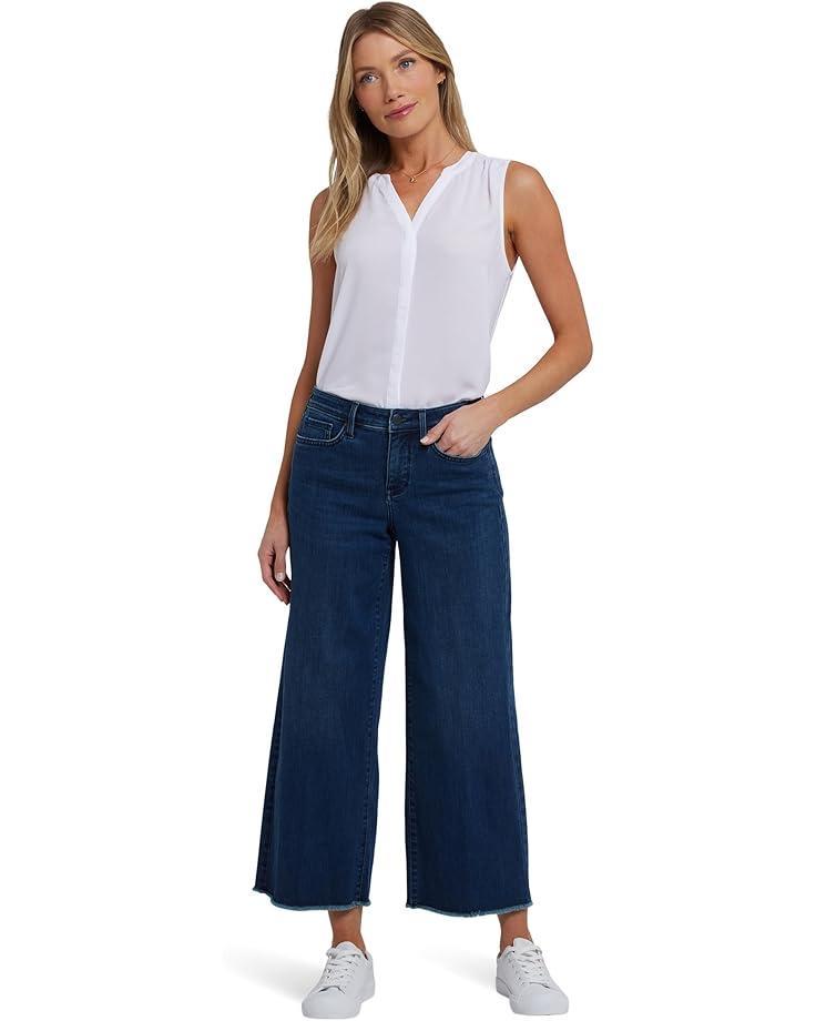 Coco Relaxed Wide Leg Crop Jeans in Rio Rapids Product Image