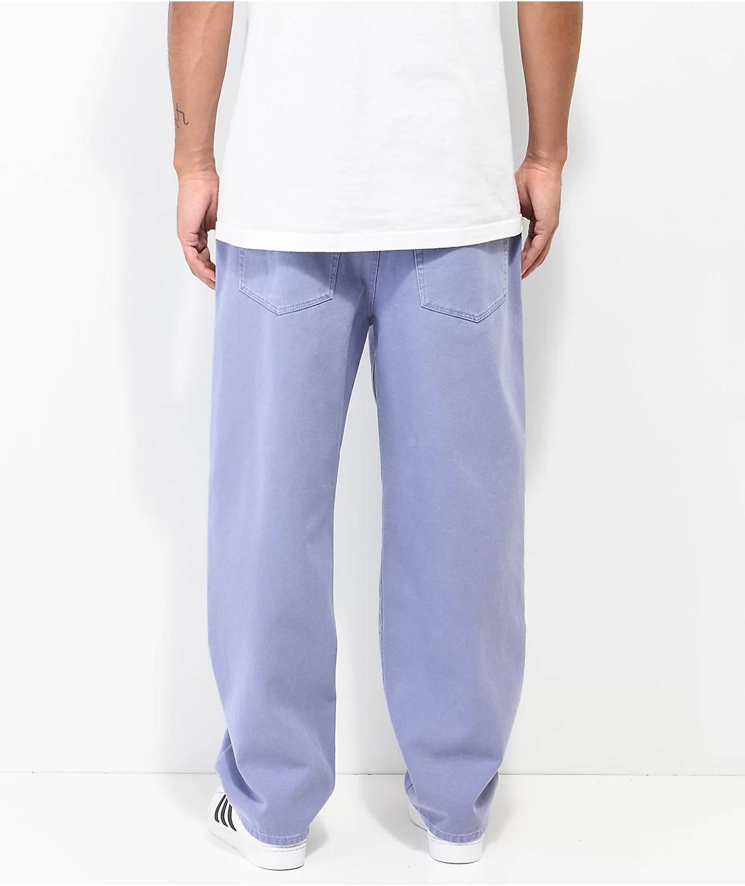 Empyre Double Knee Lavender Wash Canvas Skate Pants Product Image