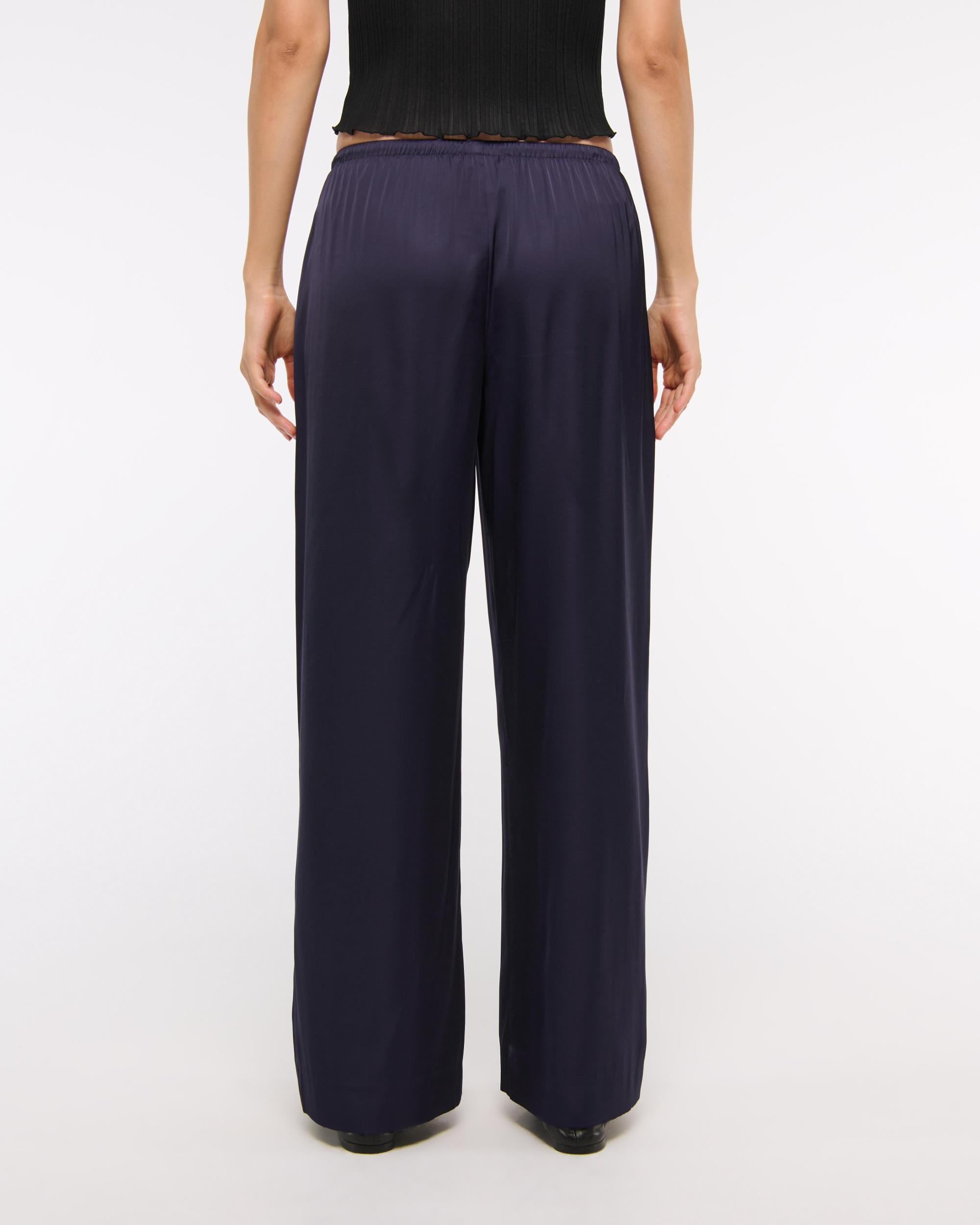 Satin Pull-On Pant Product Image