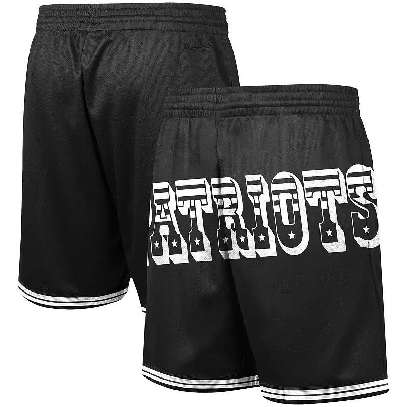 Mens Mitchell & Ness New England Patriots Big Face 3.0 Fashion Shorts Product Image