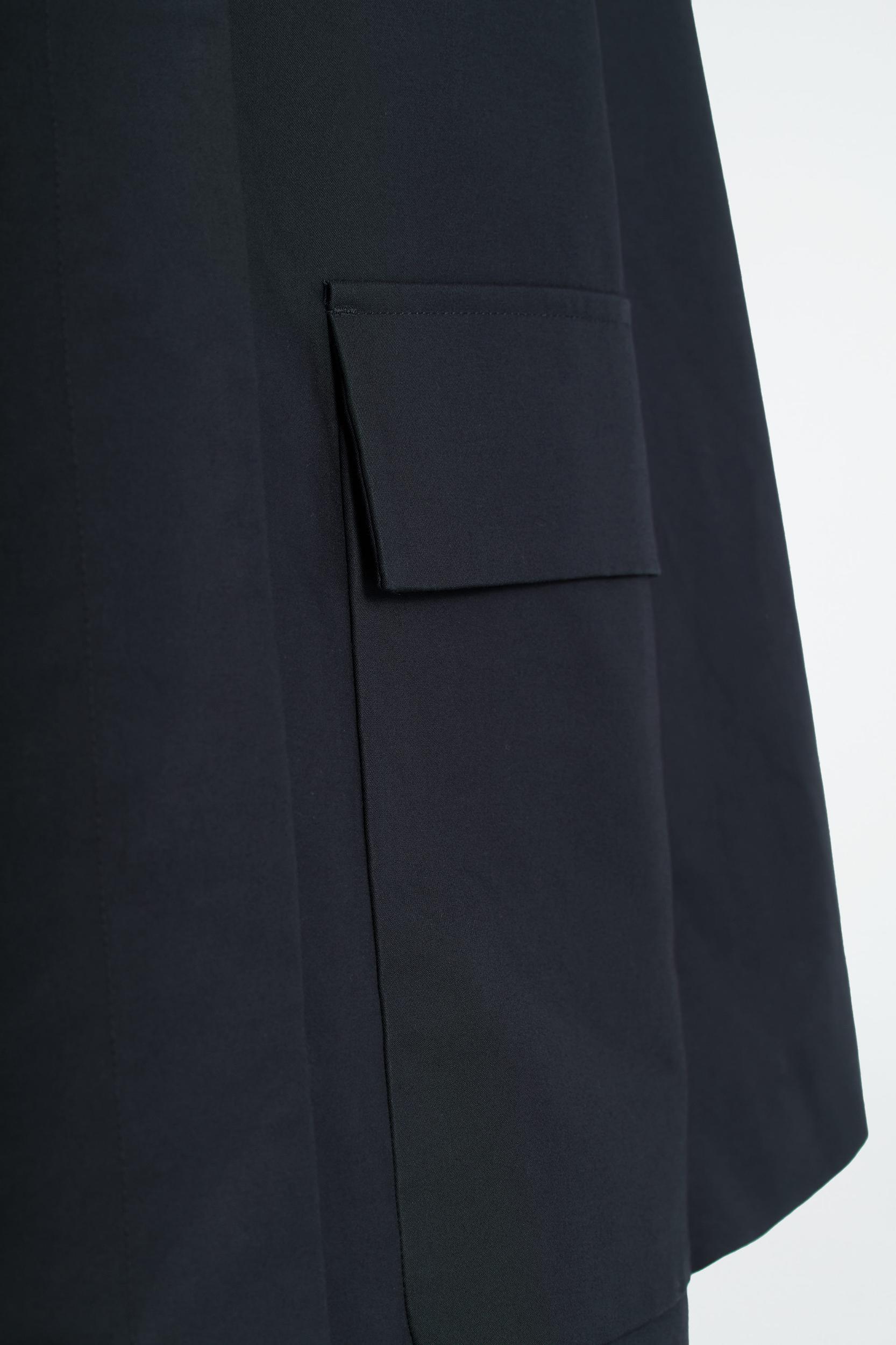 COLLARED COTTON CAR JACKET Product Image