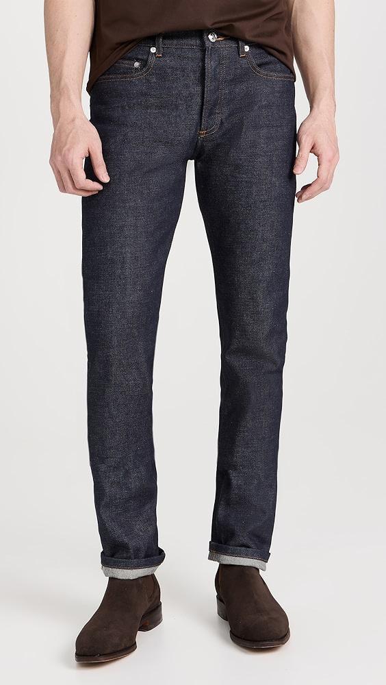 A.P.C. New Standard Raw Indigo Jeans | Shopbop Product Image