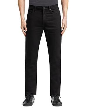 Monfrere Brando Slim Straight Jeans in Noir Product Image