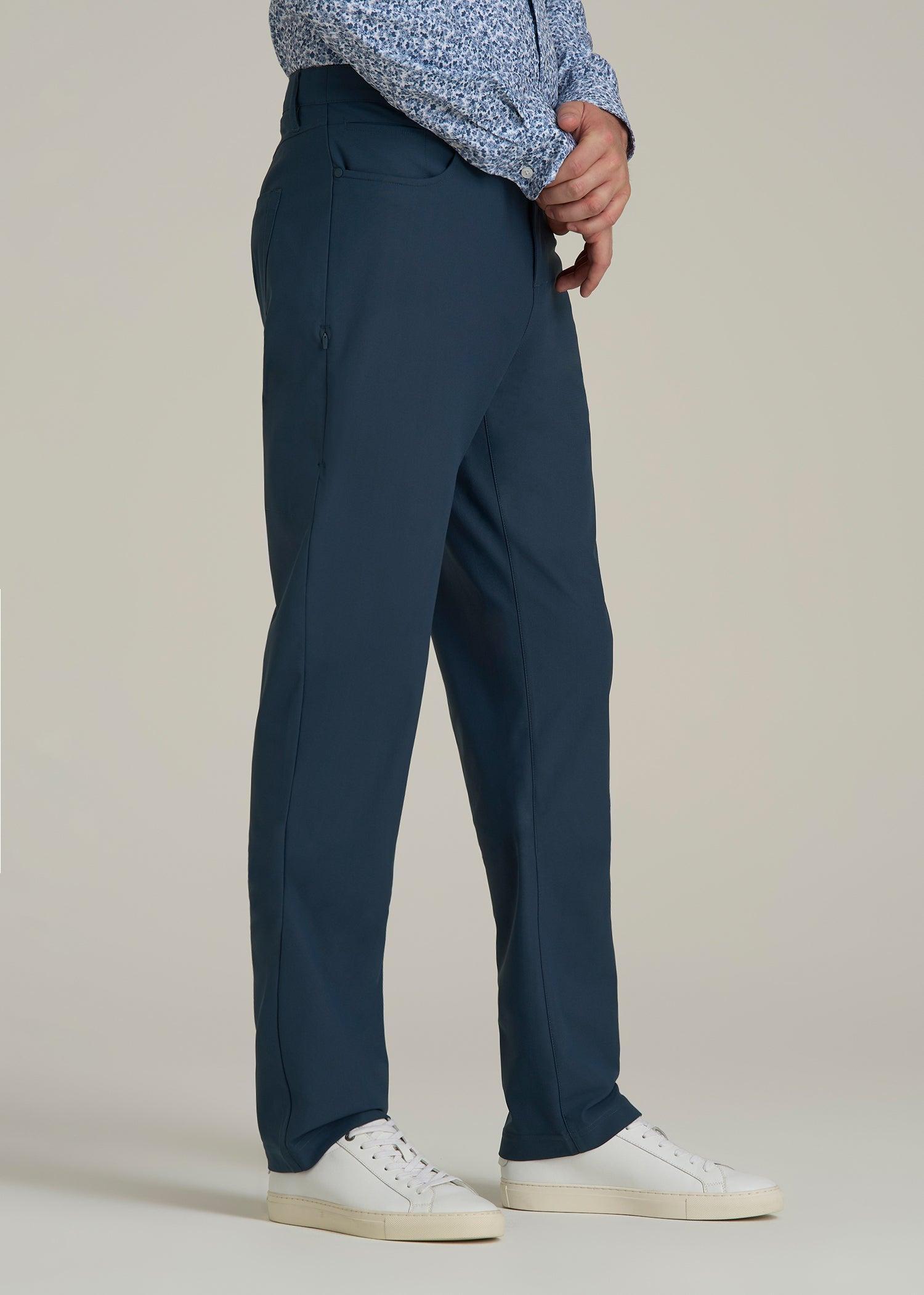 Traveler Pant 2.0 for Tall Men in Navy Blue Product Image