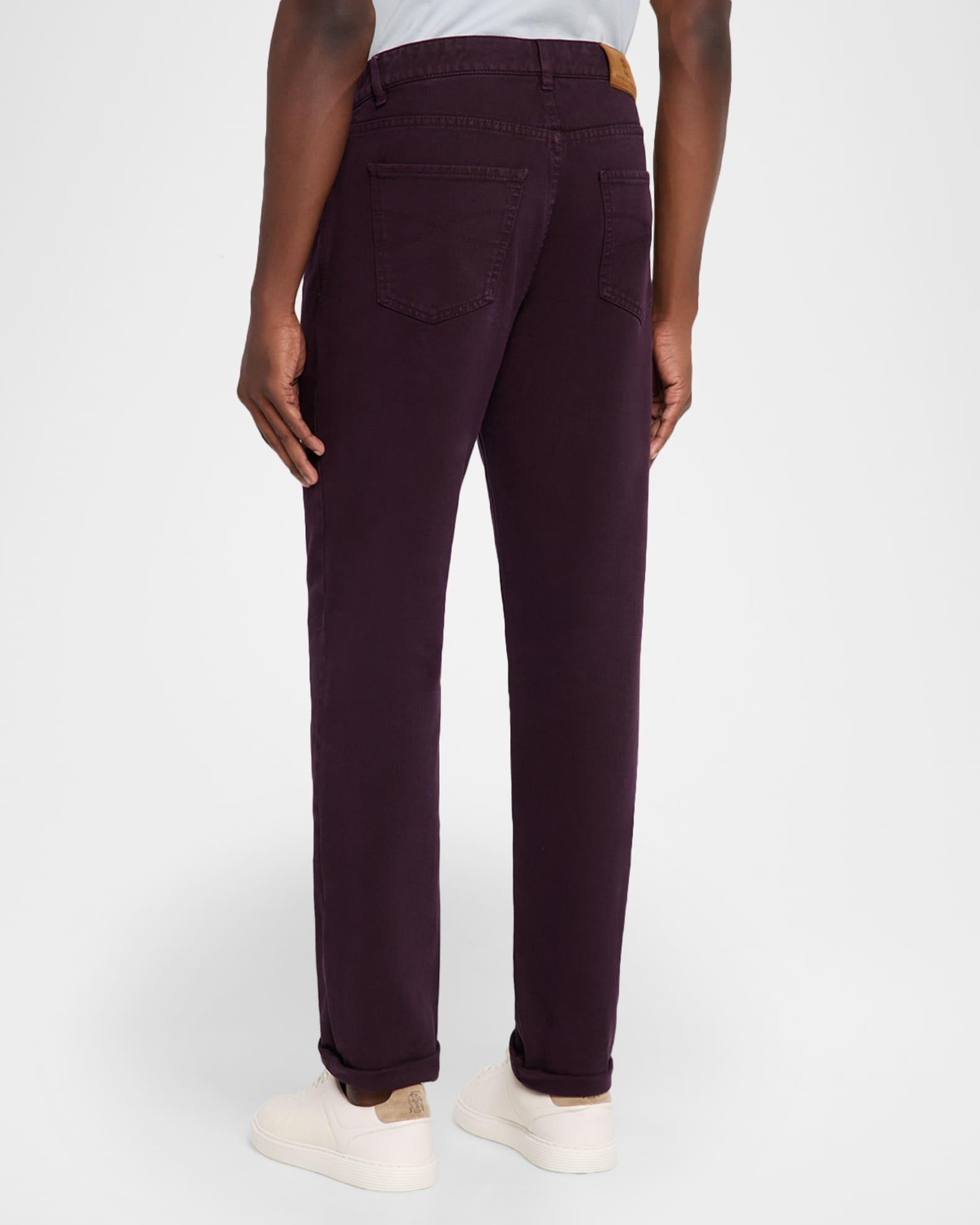 Men's Classic Fit Denim Five-Pocket Pants Product Image