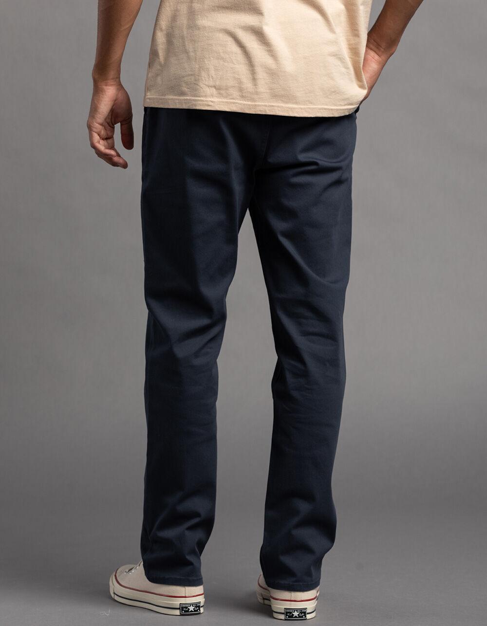 RSQ Mens Slim Straight Chino Pants - WASHED NAVY Product Image