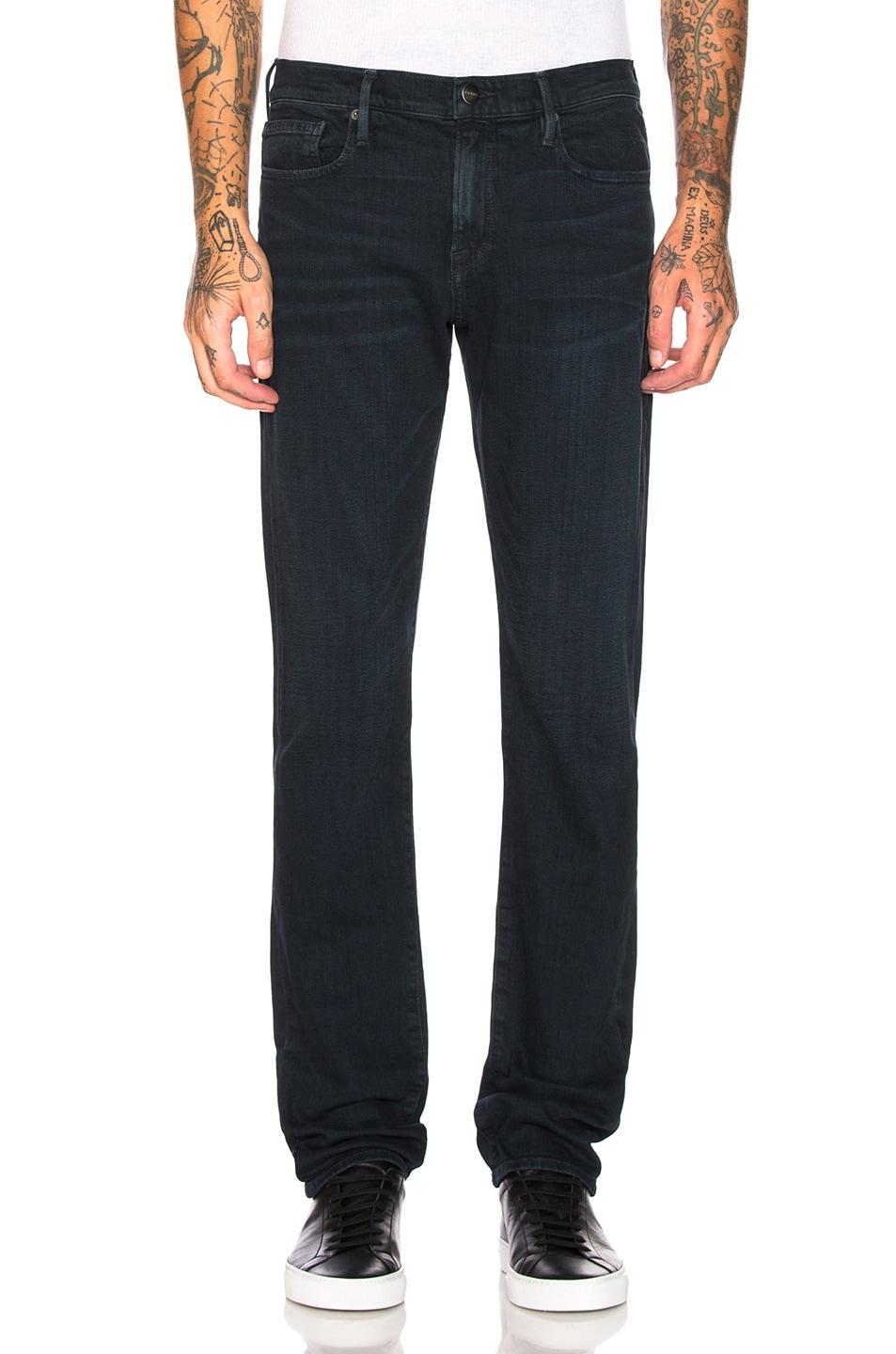 Frame Lhomme Slim Fit Jeans in Placid Product Image