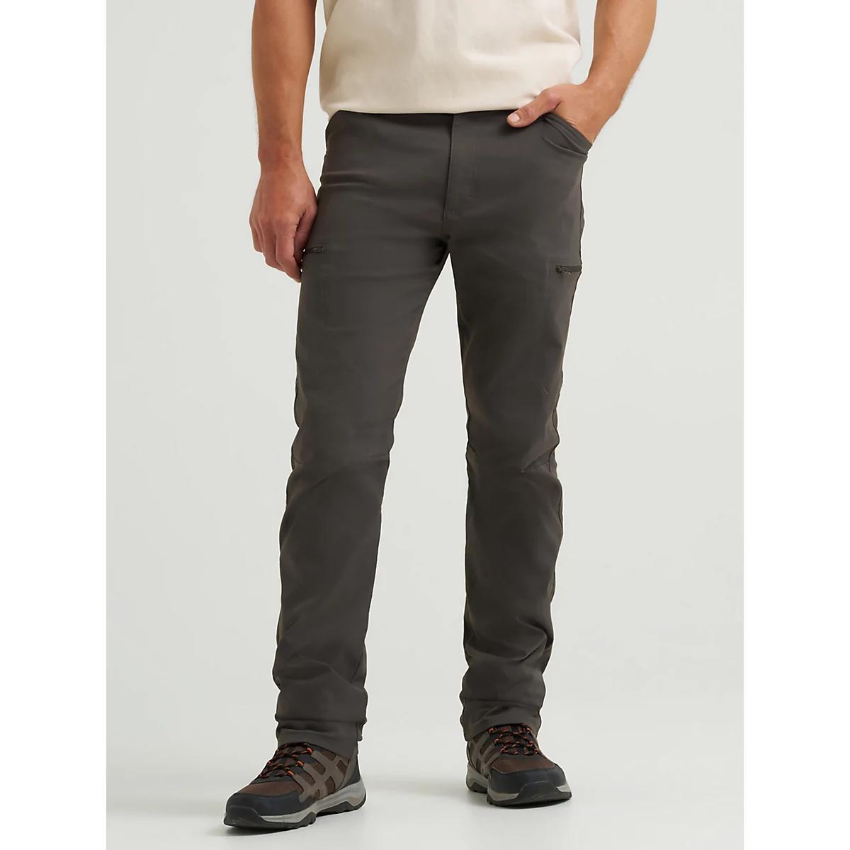 Men's Wrangler® Flex Waist Outdoor Cargo Pant in Kangaroo Product Image