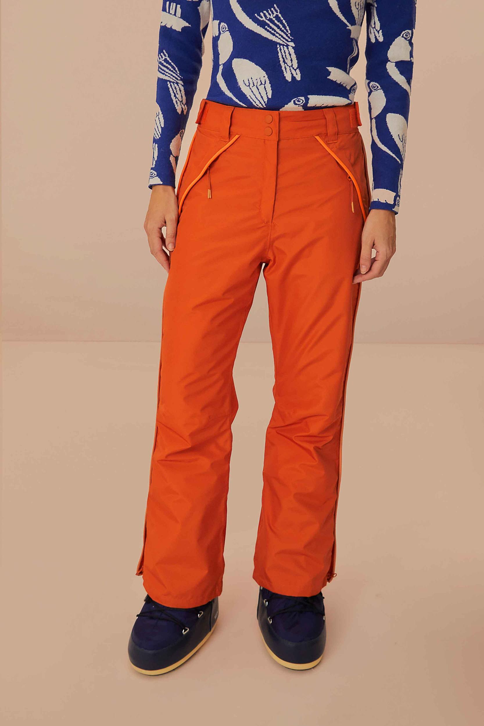 Orange Ski Pants, ORANGE / XXS Product Image
