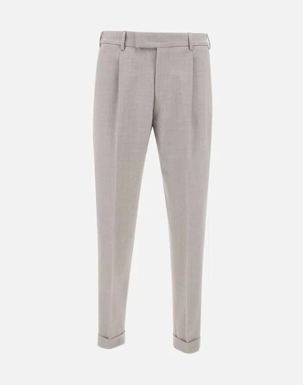 PT TORINO Trousers In Grey Product Image