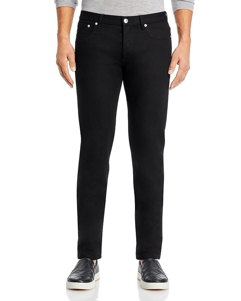 A. p.c. Petit New Standard Slim Fit Jeans in Black Product Image
